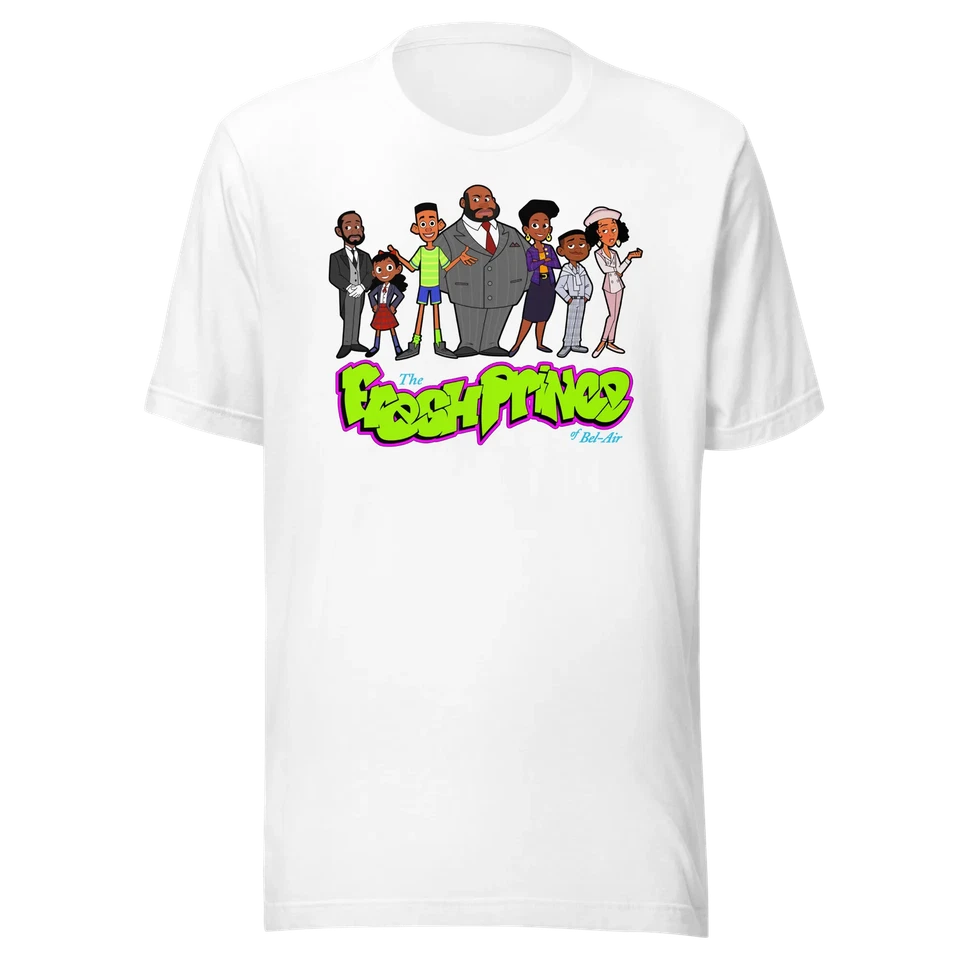 TV Sitcom T-shirt - The Fresh Prince Of Bel Air-Ultra Soft Unisex Tee XS-2XL - Image 3 of 4