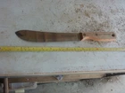 Vintage 8" Blade Wood Handle Butcher Knife Regent Sheffield Lot 26-39-CH-D