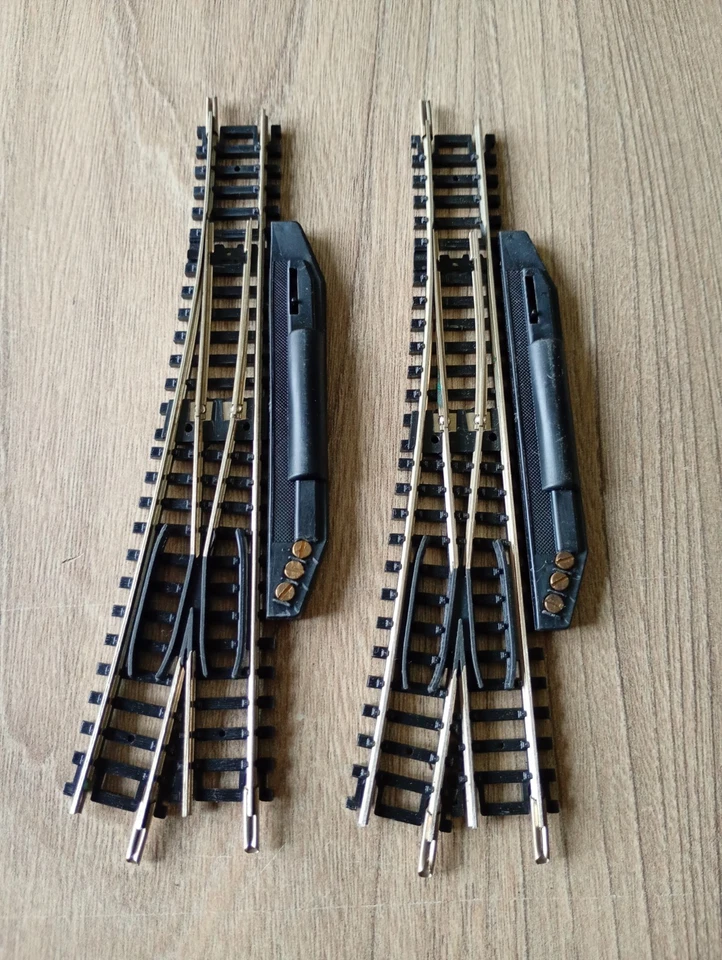 Pair Of Roco N Gauge Right  Point's. Nickel Silver - Image 2 of 3