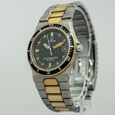 RARE *OH Serviced* Vintage OMEGA Seamaster 120m Calypso Cal.1420 Quartz 32mm Men
