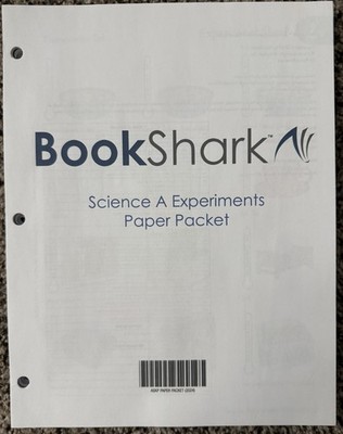 Book Shark Science Level A Experiments Paper Packet