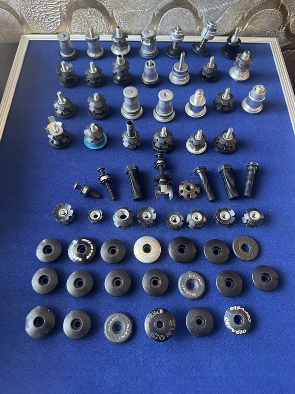BICYCLE HEADSET COMPONENTS BIG LOT - BMX / MTB / RB - Used Good Condition