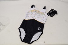 NWT GK Elite x Hezly Rivera Leotard Black Child Medium