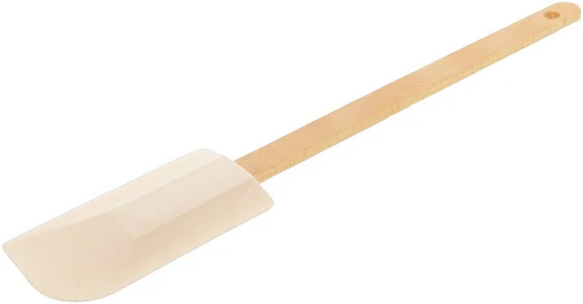 Teigschaber Teigkratzer Teig - Spatel Kutterschaber breit L 28 cm B 4,9 cm