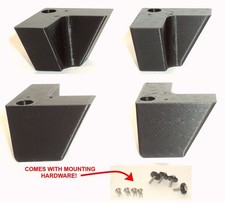 4x M3 NCASE 30mm Computer CASE FEET Extended Height Taller-Fit Fan Radiator Air 