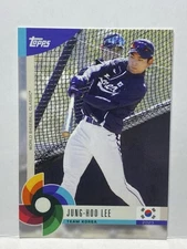 2023 Topps World Baseball Classic Global Stars #38 Jung-Hoo Lee RC