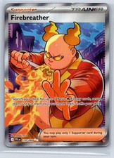 FIREBREATHER 119/094 ULTRA RARE PHANTASMAL FLAMES POKEMON HOLO NEAR MINT