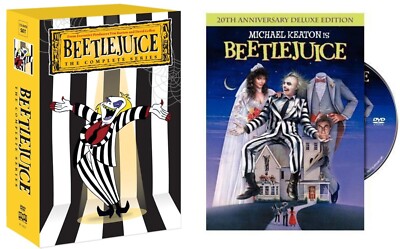 Beetlejuice: The Complete Series & Beetlejuice: The Movie [DVD] NEW 13 DISC