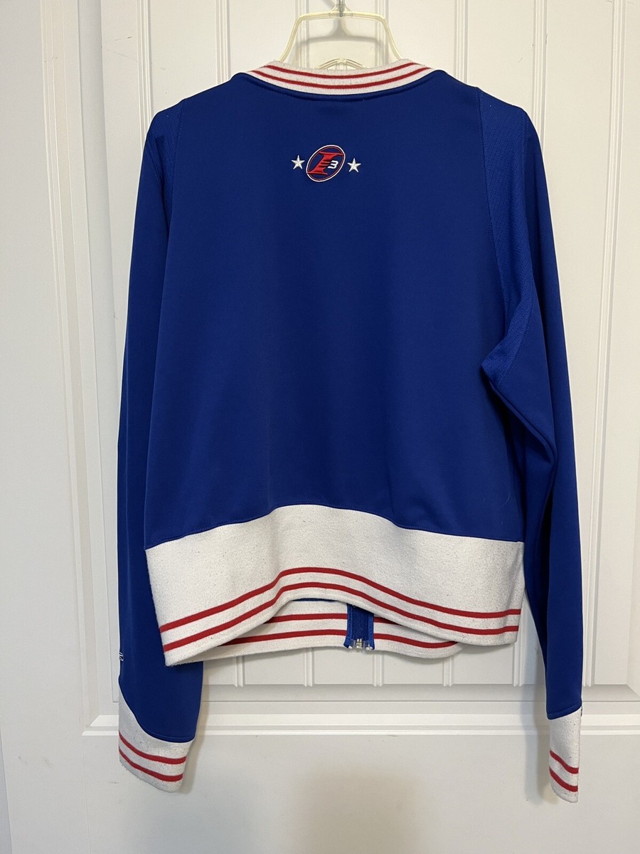 VTG Allan Iverson I3 Jacket Reebok 90s Philadelphia 76ers Colors