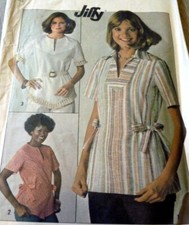 LOVELY VTG 1970s TOPS Sewing Pattern 14/36