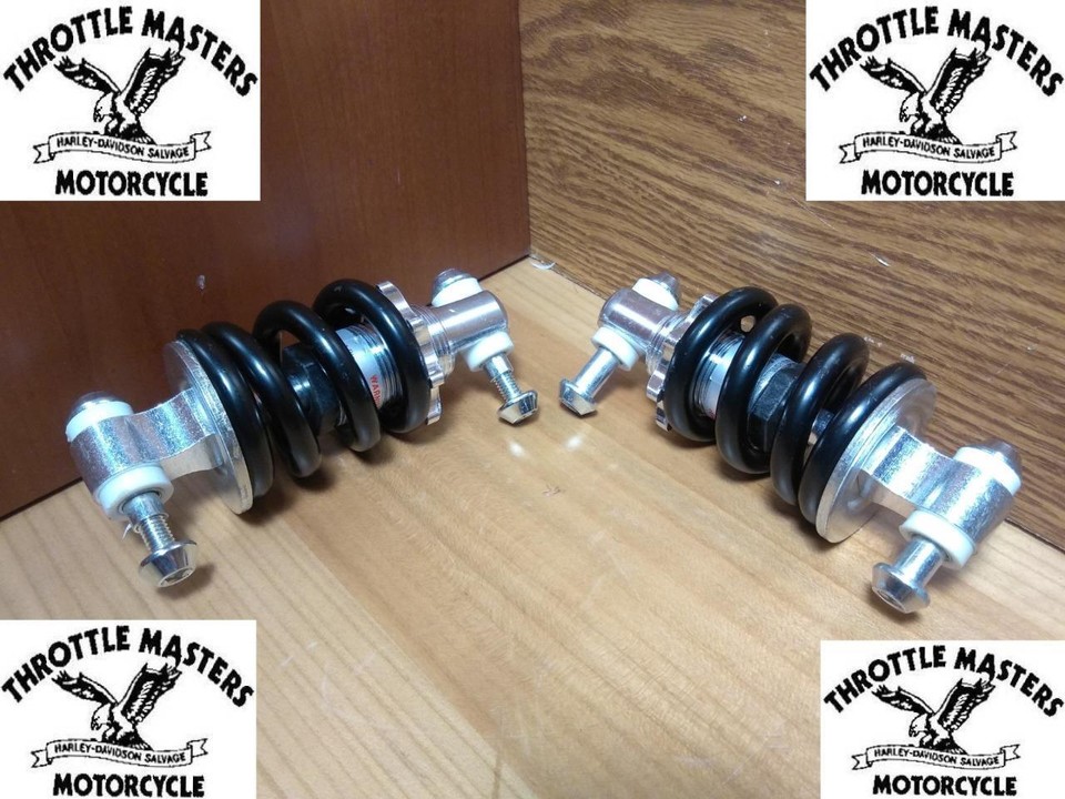 Solo Seat Spring Mini Shocks fit Harley Custom Application | eBay