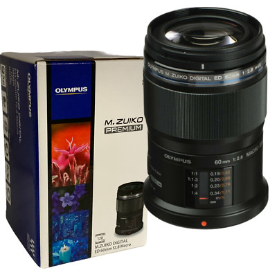 New OLYMPUS M.Zuiko Digital ED 60mm f/2.8 Macro Lens Micro