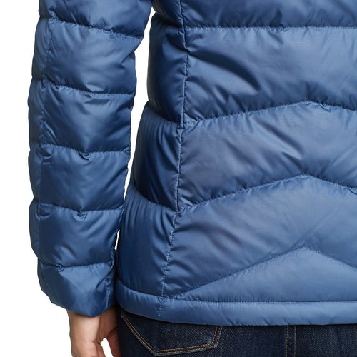 Chaqueta de edredón para mujer Eddie Bauer de peso mediano Chevron azul talla XXL - Imagen 6 de 12