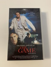 VHS Kassette Video-Film The Game mit Michael Douglas und Sean Penn