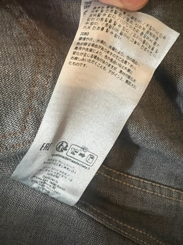 Maison Margiela Jeansjacke Dirty Effect Plissee Gr. 50 - Bild 8 von 18