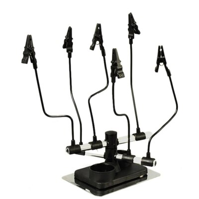 1 Set Model Painting Alligator Clips Almighty Clips Stand Set Modeling Airbrush