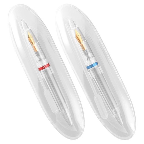 Transparent Fountain Pen Calligraphy Ink Pen EF F Nib Write Smoothly transparent-fountain-pen-calligraphy-ink-pen-ef-f-nib-write-smoothly