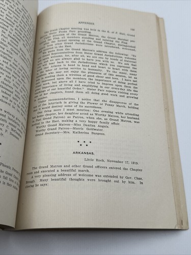 Antiker Oststern Mississippi Kapitel 15. Jahrestagung 1921 - Bild 9 von 10