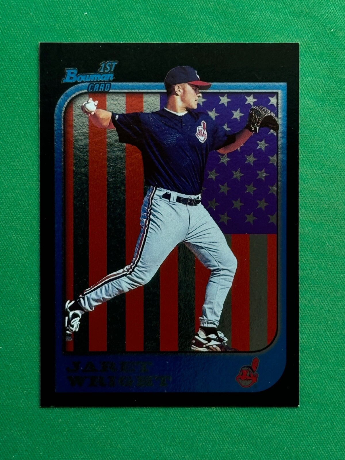1997 Bowman Baseball #398 Jaret Wright 1st Bowman Card International Parallel