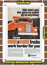 Metal Sign - 1965 Fargo Truck Vintage Ad 01
