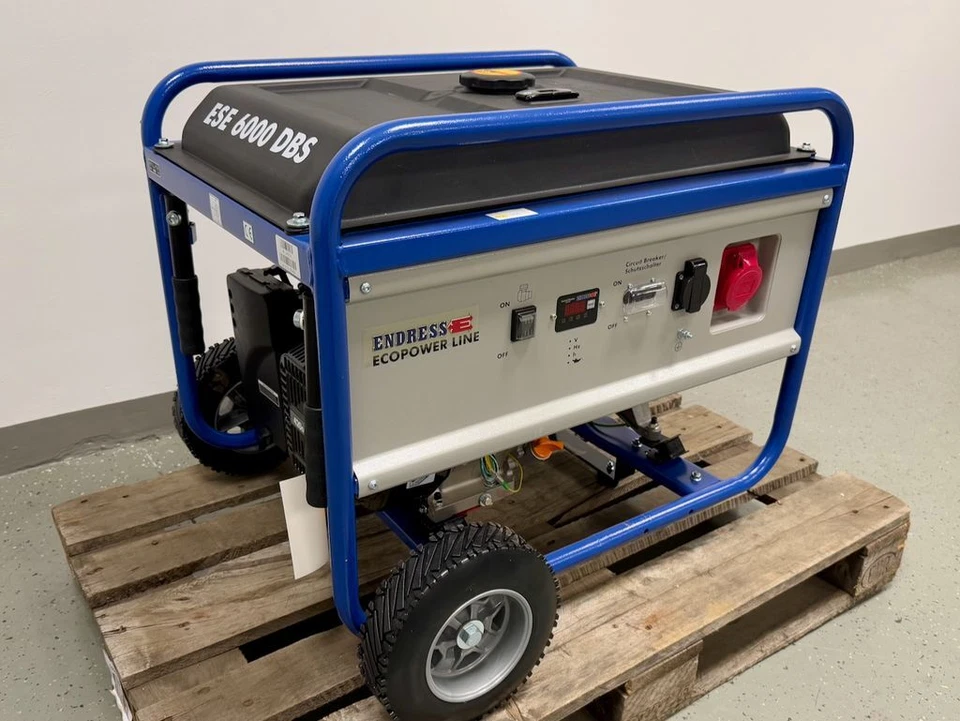 Endress ESE 6000 DBS Stromerzeuger Notstromaggregat 4-Takt Benzin 5 kW - Bild 2 von 4