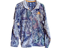 Mossy Oak Camo Pullover Fleece Jacket Size L/G 42-44 with Pockets