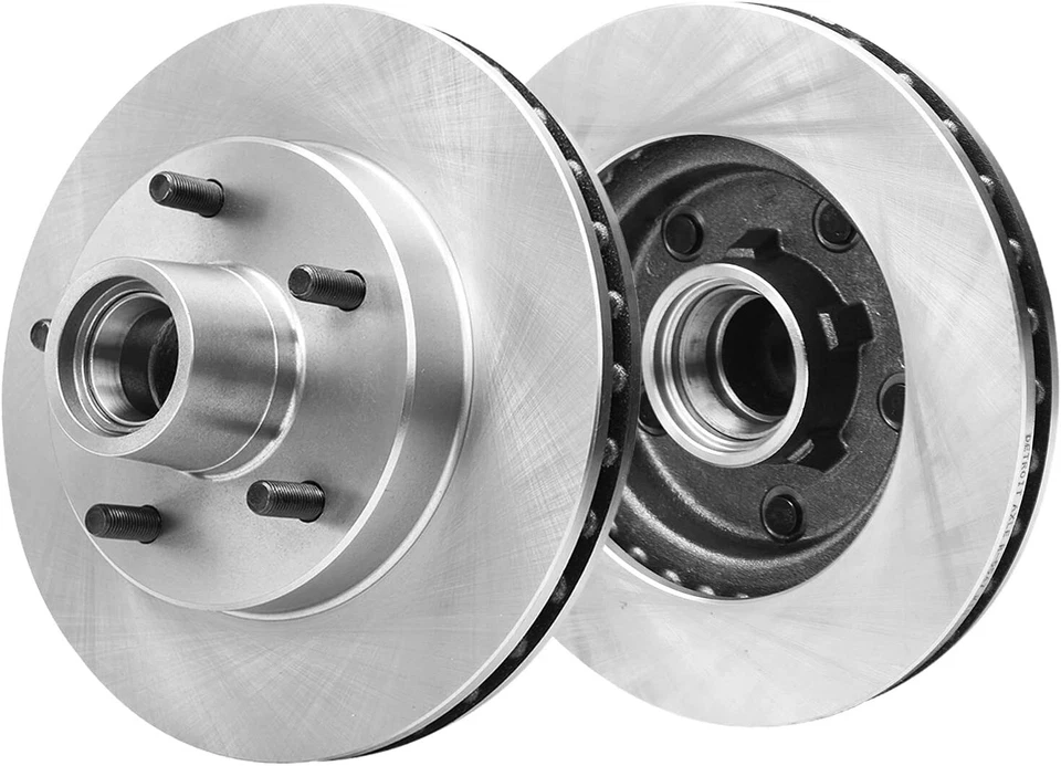 10.5" Front Disc Brake Rotors for Chevy Malibu S10 Blazer GMC S15 Jimmy Firebird - Image 4 of 4