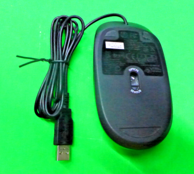 New HP Black USB Mouse 2-Button with Scroll Wheel 672652-001 | eBay
