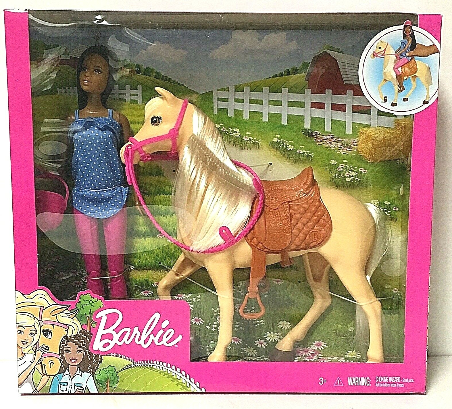 barbie horse cartoon