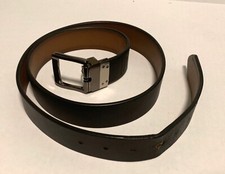 Dickies Black Leather Belt Mens Sz 42 105