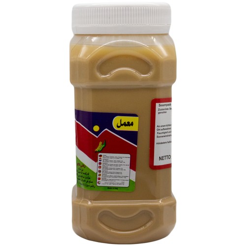 Al Ketto Rashi Tahine Sesampaste 650 g - Orientalische Sesam-Paste Tahini - Bild 5 von 5