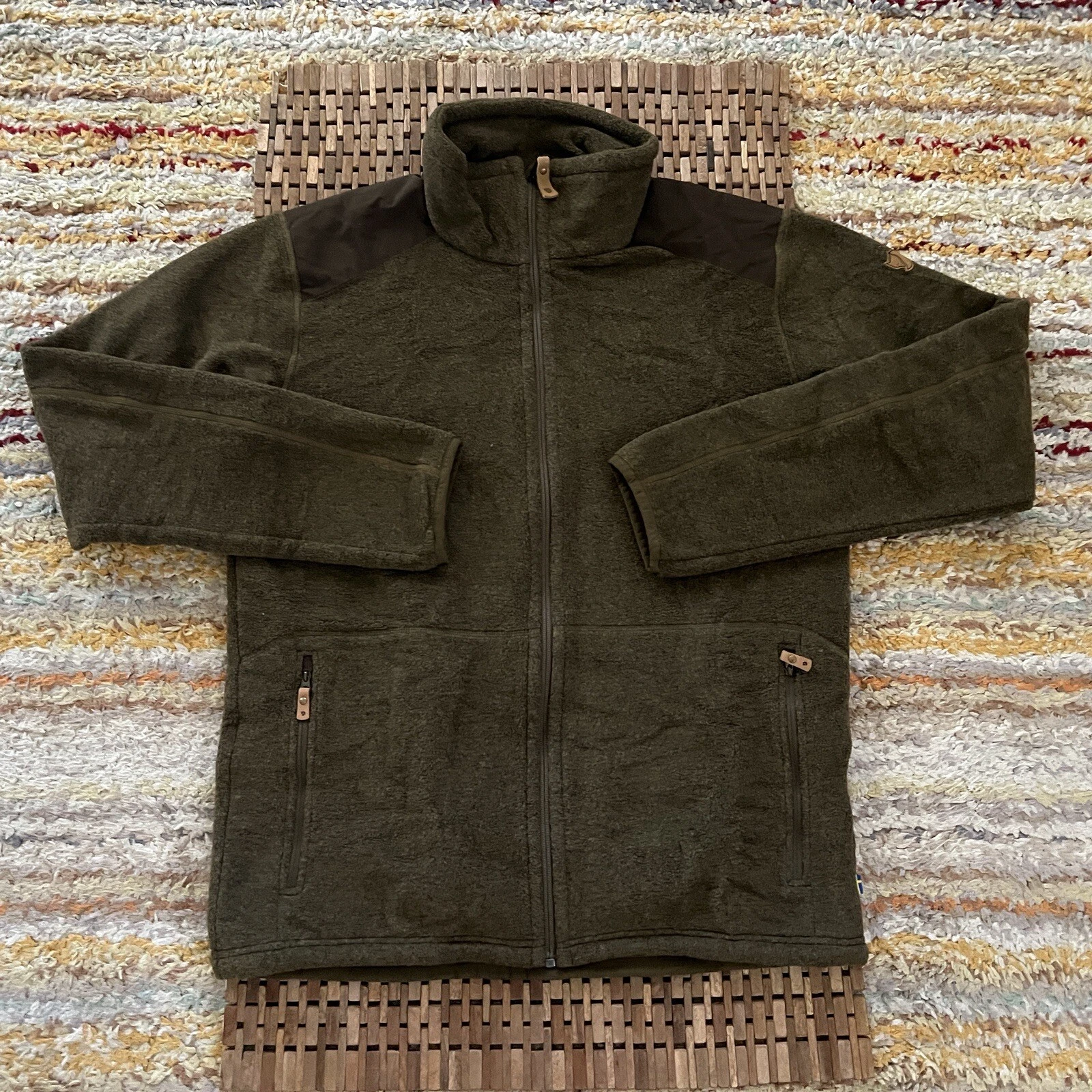 fjallraven sten fleece full zip jacket