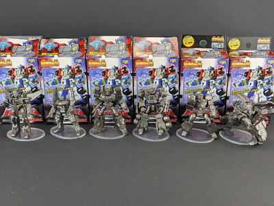 Transformers Micron Legend SCF Act 9 Pewter Version Set of 6 complete Armada