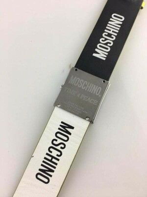 MOSCHINO TIME FASHION DAMEN UHR QUARZ ARMBAND MODE LEDER