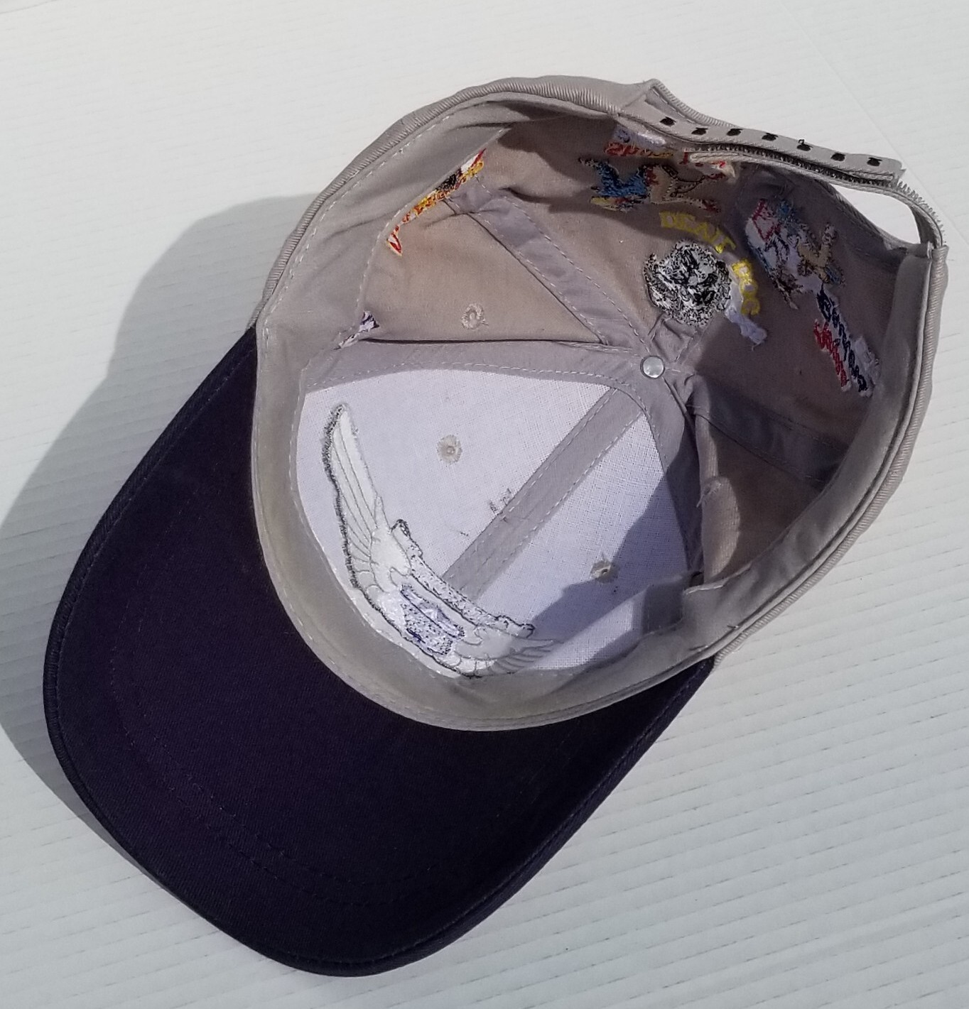 Air Force Ghost Squadron Hat Hook Loop Snapback B… - image 16