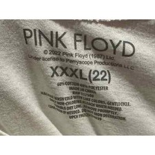 Fun Pink Floyd Dark Side of the Moon Women s size 22 XXXL t-shirt