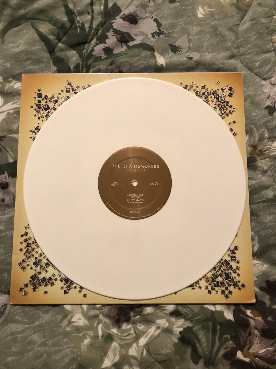 THE CHAINSMOKERS COLLAGE EU盤 ホワイト盤 EP The Chainsmokers – Collage – Vinyl (White, 12