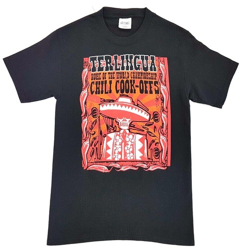 Terlingua Chili Cook Off Tee Black Size 