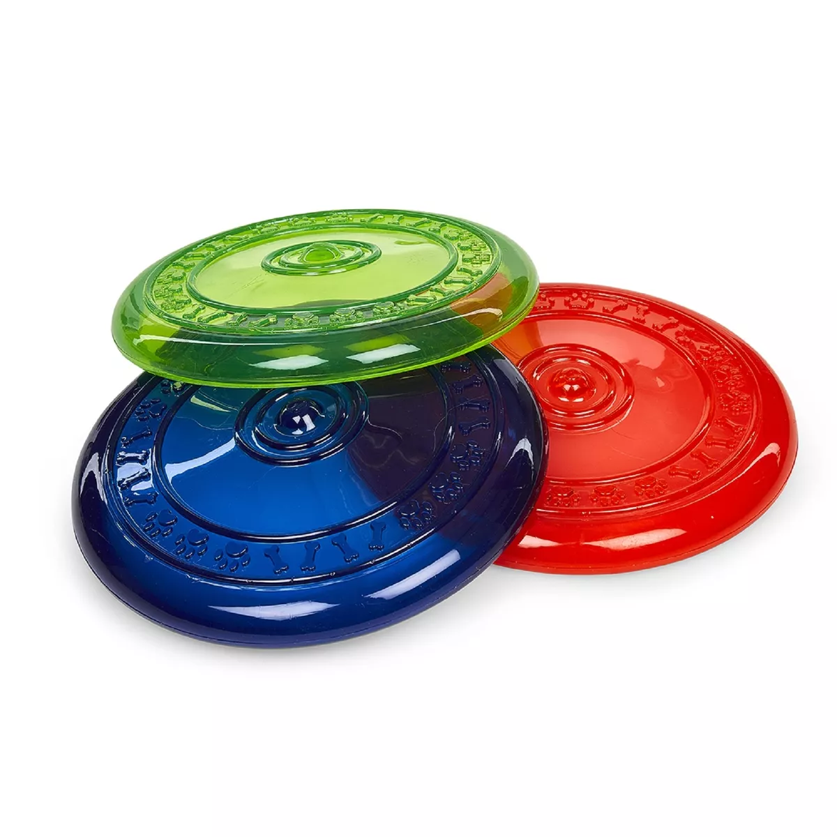 Toyz Chewable Rubber Frisbee Puppy Dog Toy Petface Outdoor Fun Tug