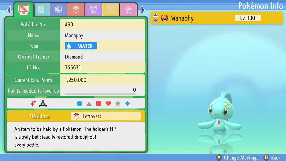 How to get Manaphy Egg and Phione in Pokémon Brilliant Diamond and Shining  Pearl