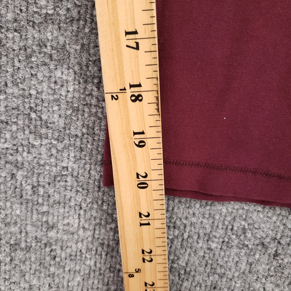 Leggings Catherines Feminina 5X Plus Vermelha Ativa Capri Puxar Elástico Academia Yoga - Imagem 4 de 4