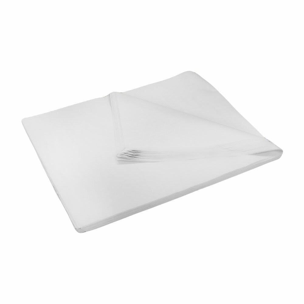 Set Of 25 Pieces WHITE Wrapping Tissue Papers 15 Inch x 20 Inch