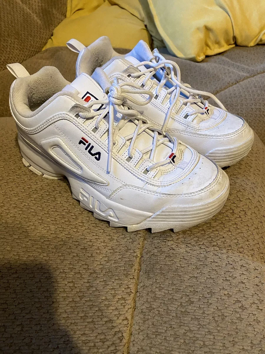 Fila Womens Disruptor 2 Premium 5FM00002 125 White Casual Shoes