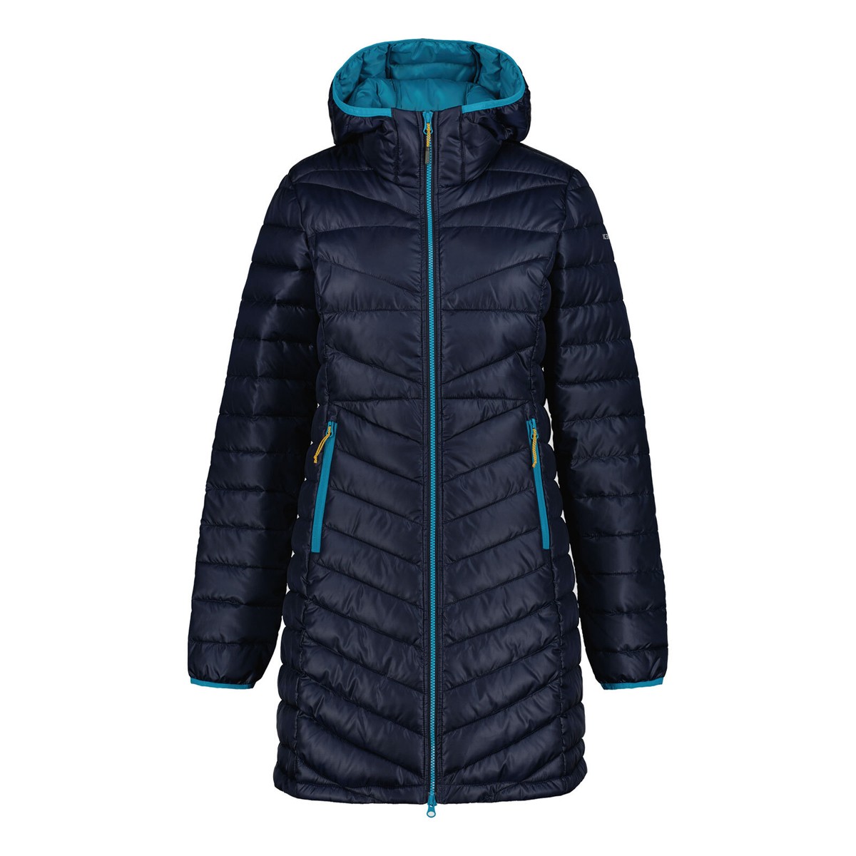 Icepeak Damen Steppmantel Outdoorjacke Mantel Leichtstepp Übergangsjacke  Benham
