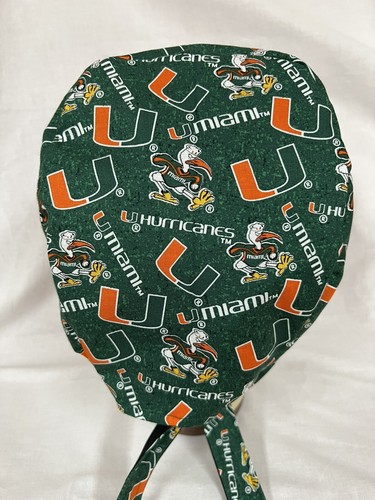 Men/Women Surgical Scrub Cap Lined Miami Very Cool - Picture 3 of 3