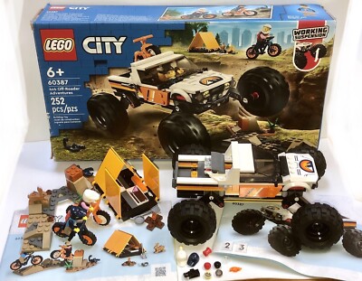 LEGO City 4x4 Off-Roader Adventures 60387 SEE DESCRIPTION Complete  673419375191|