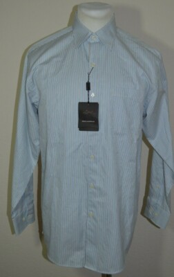 Greg Norman Mens Long Sleeve Button Shirt New W/ Defects Size Small Striped $60