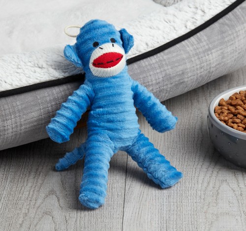 vibrant life cozy buddy sock monkey dog toy