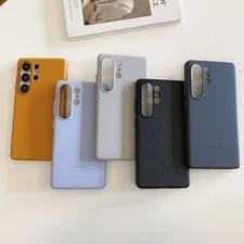 Shockproof Original Leather Case with MagSafe For Samsung Galaxy S25 Ultra,S24