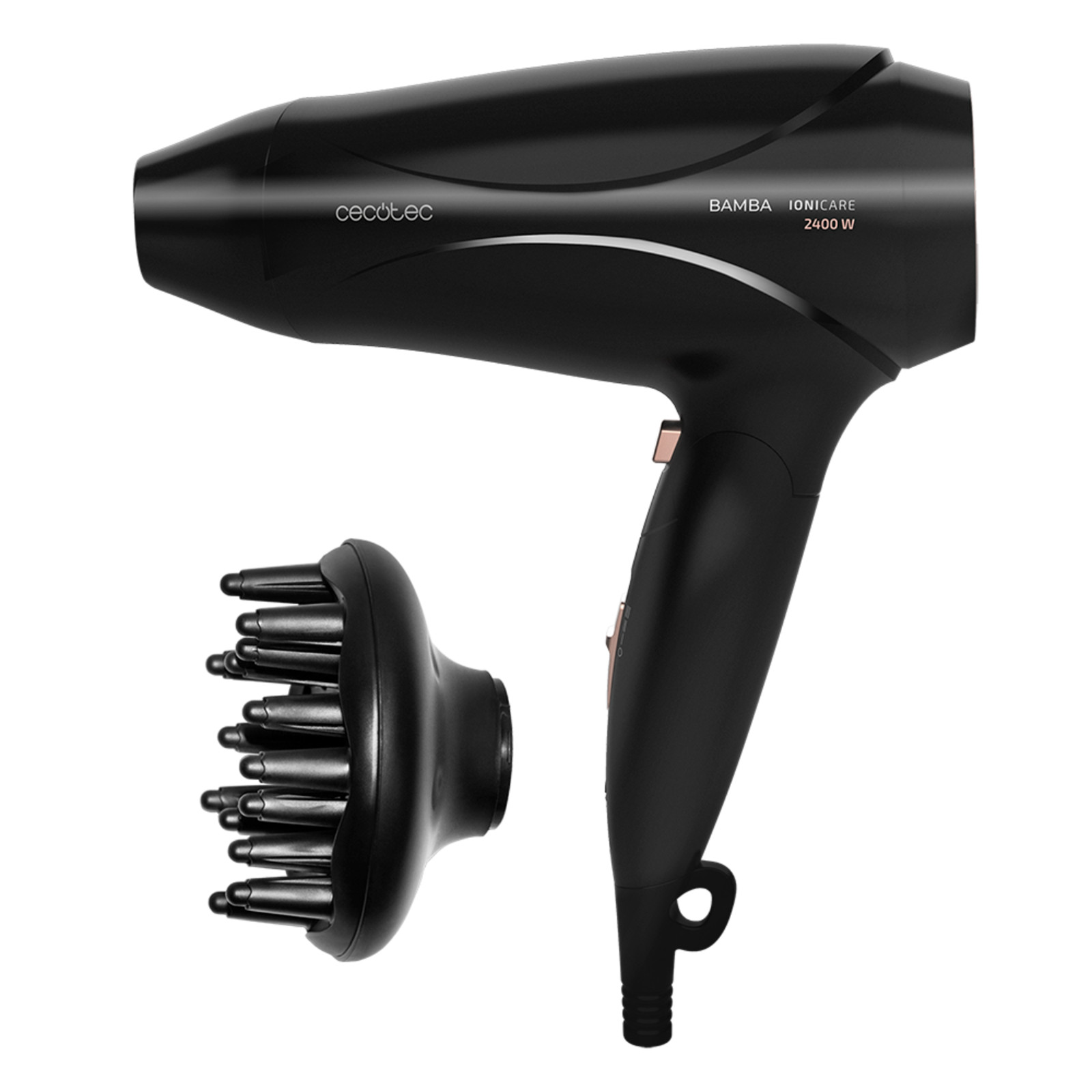 Sèche-cheveux ionique de voyage Bamba IoniCare 5450 pour brushing parfait après le sport